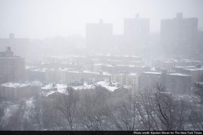 The storm dumped 29.3 inches (74 cm) of snow on Portland, Maine, breaking a 1979 record, the weather service said. Winds gusted to 83 miles per hour (134 km per hour) at Cuttyhunk, New York, and brought down trees across the region.