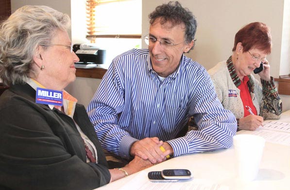 Jeff Miller, the Republican candidate in North Carolina's 11th Congressional District, lost to the incumbent, Heath Shuler, a Democrat. (NYT Photo)