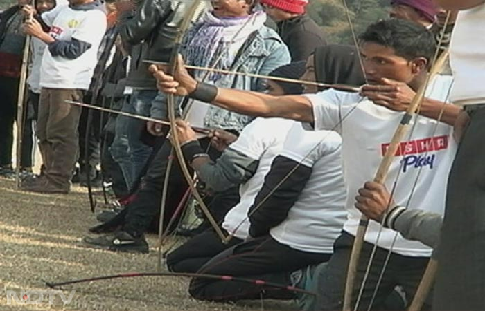 USHA also organised a district level archery championship Siat Khnam in the east Khasi hill district of Meghalaya. Siat Khnam is a regular activity among the men of the khasi tribe and is loved and nurtured by them