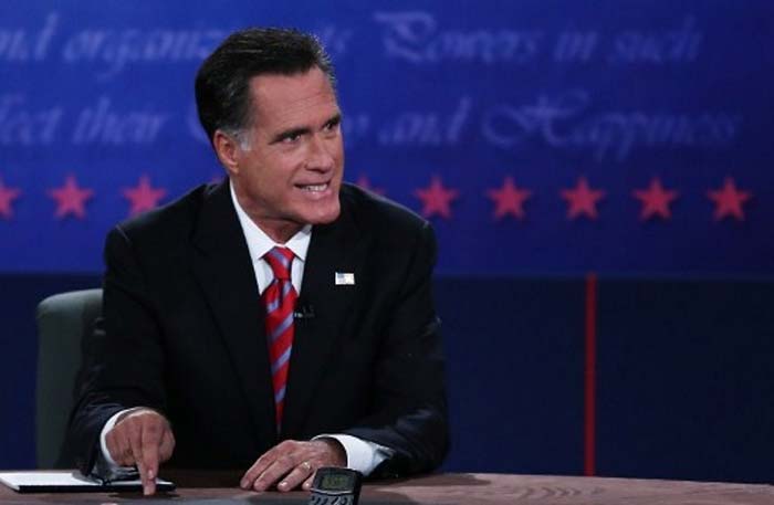 <b>BE AFRAID</b><br><br>

Romney: "I look at what's happening around the world and I see Iran four years closer to a bomb. I see the Middle East with a rising tide of violence, chaos, tumult. I see jihadists continuing to spread."