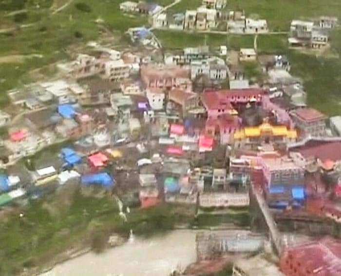 At Badrinath, thousands stranded; no damage to temple