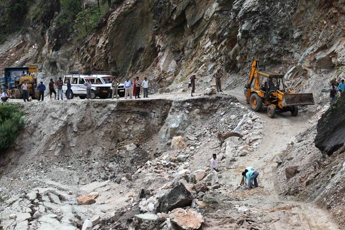 Dramatic pictures from flood-ravaged Uttarakhand