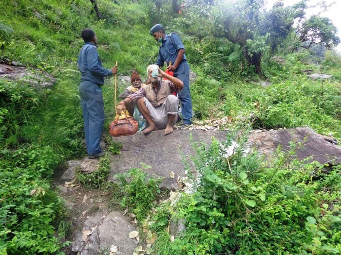 11 days after the monsoon struck the hilly state with torrential rain, nearly 6,000 people remain stranded.<br><br>Image courtesy: NDRF<br><br>For more information, go to <a href="http://www.ndtv.com/sos" class="fbld fn fl ">www.ndtv.com/sos</a>