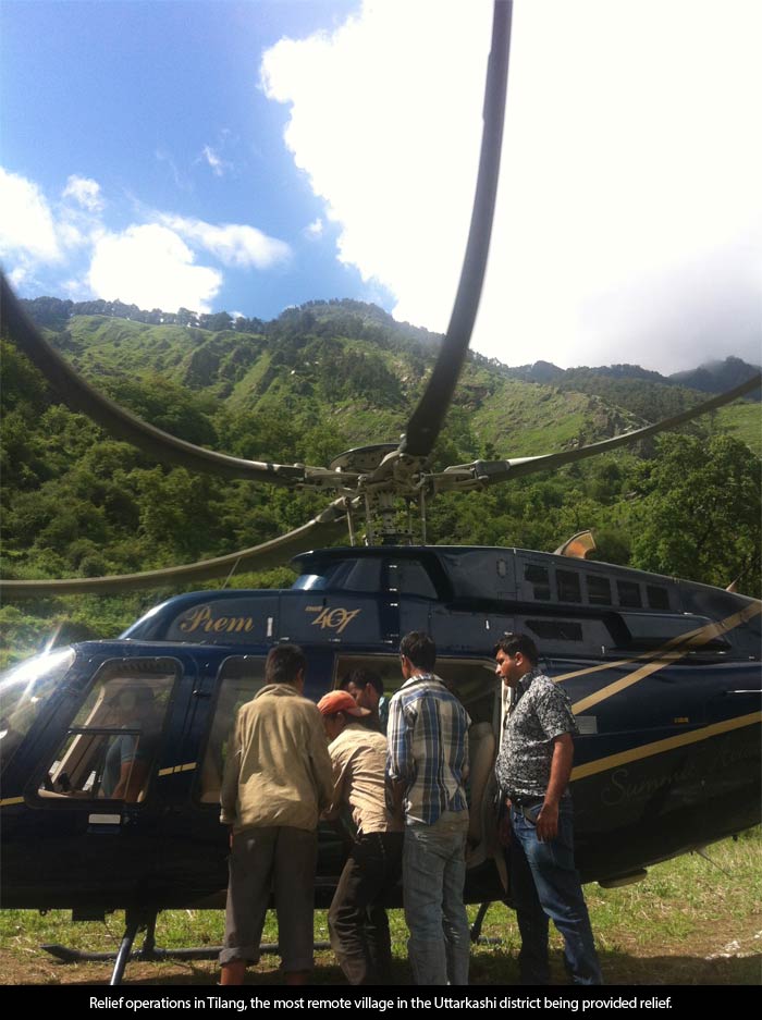 Relief and Rescue Operations in flood-ravaged Uttarakhand