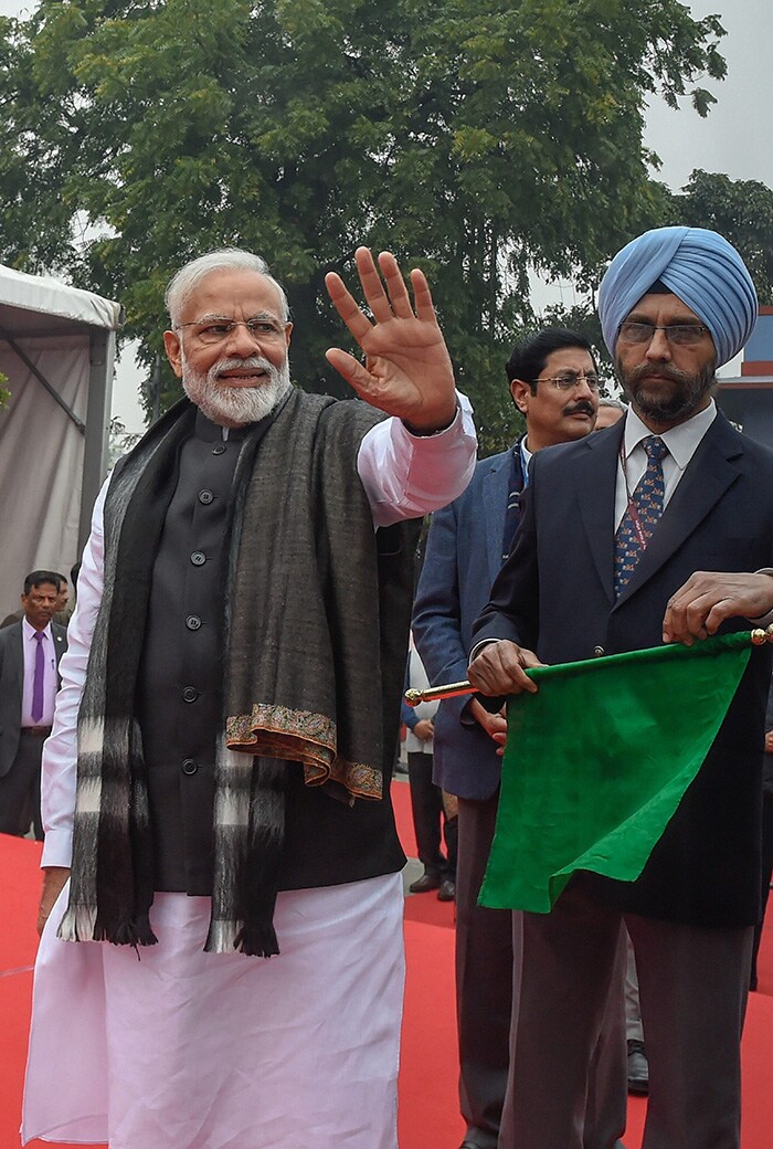 PM Modi Flags Off Vande Bharat Express, India's Fastest Train: Photos