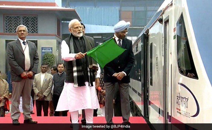 PM Modi Flags Off Vande Bharat Express, India's Fastest Train: Photos