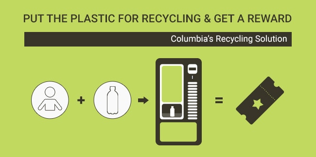 Recycle and get rewards, says Columbian government