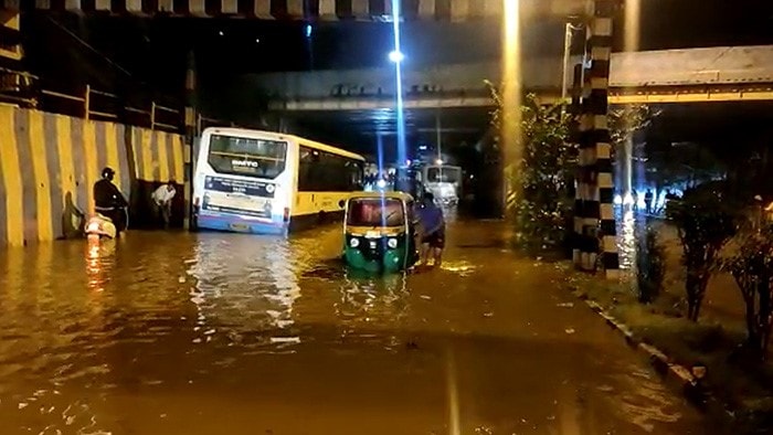 Water Enters Homes, Roads Waterlogged In Bengaluru, Chennai After Heavy Rain