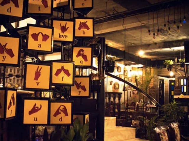Photo : Welcome To Echoes, A Delhi-Based Cafe Run By Deaf And Mute People