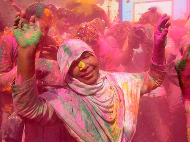 Shunning Taboos, Widows Of Vrindavan Celebrate Holi