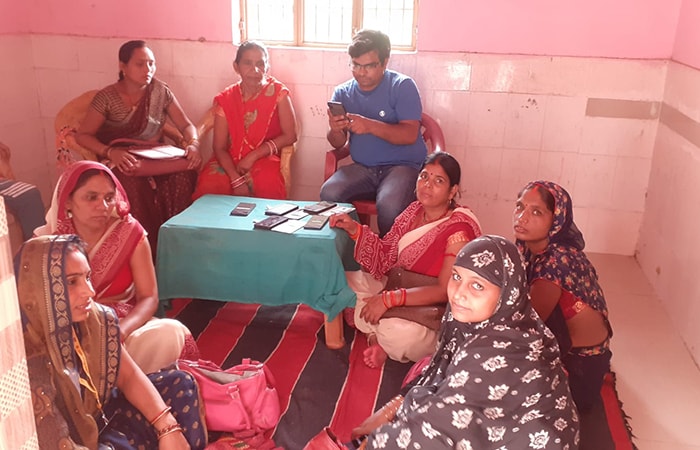 If she comes across an expectant mother, Ms. Pandey would discuss the family's plans for delivery. She makes them understand the importance and benefit of having a delivery in a health facility by a doctor and how it can reduce the risks involved in pregnancy.