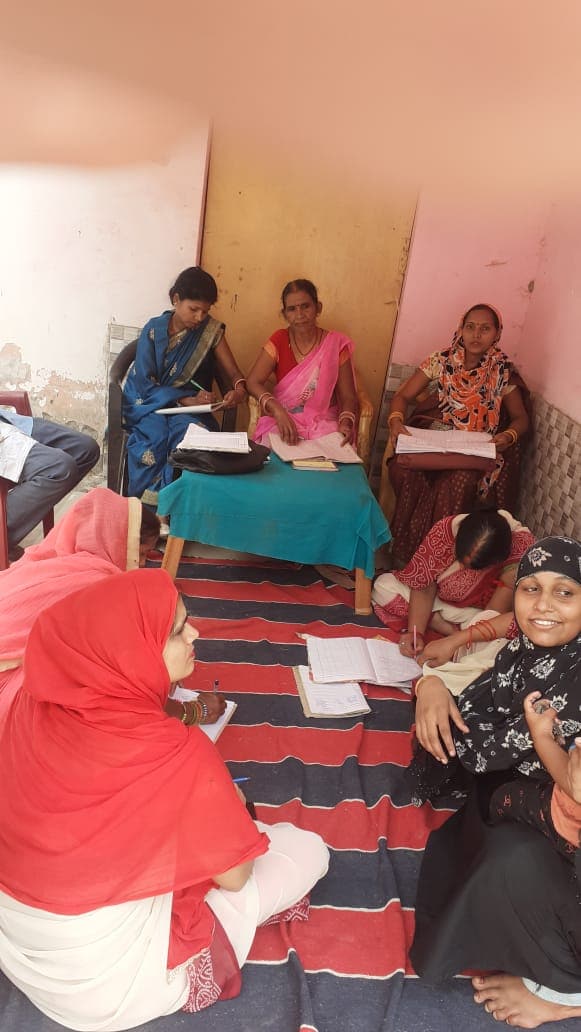 Deepti Pandey was also involved in the campaigns, including Sanchari Abhiyan and Dastak Abhiyan in her village, that were scheduled last month. She and other healthcare workers conduct surveys to find people suffering from tuberculosis, cancer, among others, and register them with the government so they can seek the best treatments.