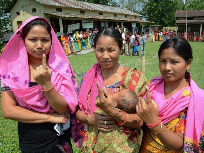 Women Turn Out In Huge Numbers As India Votes In Third Phase Of Lok Sabha Polls