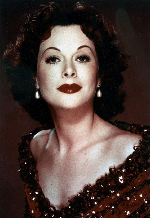 Austrian-born actress Hedy Lamarr, a Hollywood star from the 40's and 50's, is also rumored to have been a spy.  She made a valuable contribution to the intelligence division by co-producing an anti-jamming device for torpedoes. She also devised a clever way of "frequency hopping" that prevented the interception of American military messages.<br/><br/>
Ironically, she also starred in a flick called <i>My favourite spy</i>.