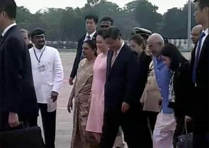 Chinese President Xi Jinping Arrives in Ahmedabad
