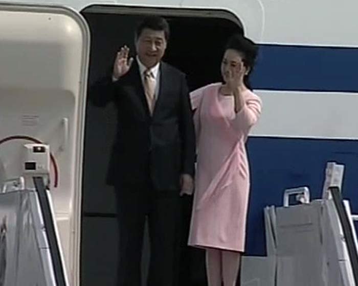 Chinese President Xi Jinping Arrives in Ahmedabad