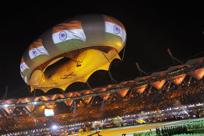 As the curtains for the opening ceremony were thrown open, all the fears about under preparation were laid to rest as the world witnessed a spectacular glimpse into India's culture and tradition. The centerpiece of the show was an aerostat which is said to be the biggest helium balloon in the world. Being  suspended 25 metres above the ground, the aerostat was used in an entertainment event for the very first time. The aerostat had video content being projected on it, which was synchronised with the events taking place during the opening ceremony.<BR><BR> The 19th Commonwealth Games proved to be the most successful games ever for the country, with India standing second in the medal tally winning 101 medals in total, with 38 golds. The Games were officially declared close with handover to Scotland which are to host the next games.