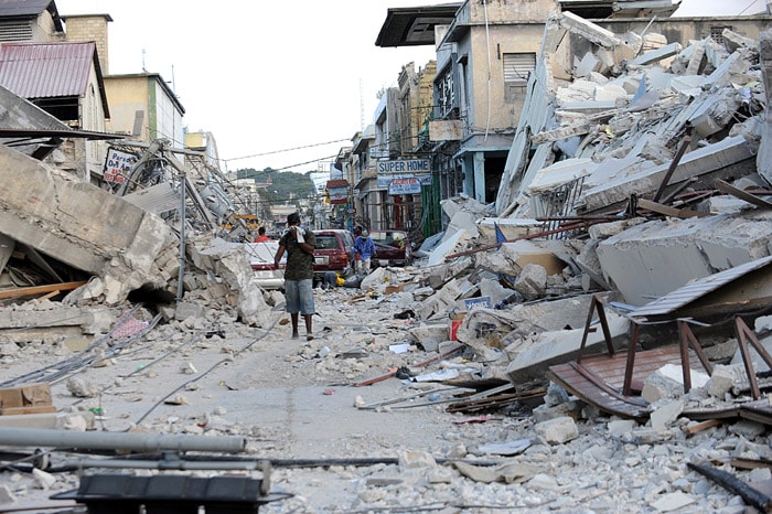 The 2010 Haiti earthquake, an incident termed as "catastrophe of major proportions", left over 2 lakh people dead and millions homeless. The 7.3-magnitude quake rocked the Caribbean nation in January this year. It was the largest earthquake to hit the country since 1984.<br><br> International help came in thick and fast but lack of proper infrastructure in the poor country impeded rescue work.<br><br>In October 2010, there was an outbreak of Cholera in Haiti that affected over 2000 people. There were fears the outbreak would reach camps housing survivors of January's quake.<br><br>In early November, Hurricane Tomas hit the nation, causing widespread flooding.