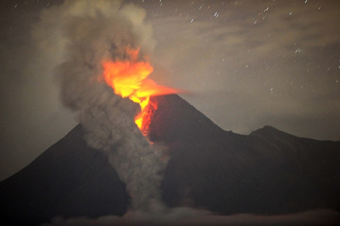 Mount Merapi in Central Java, Indonesia started erupting in late October 2010. The extremely violent series of eruptions continued till November end.<br><br>Though volcanic eruptions are not uncommon in Indonesia, these volcanic eruptions were said to be the largest since the 1870s.<br><br> Over 350 people were killed, thousands were injured and lakhs had to evacuate their homes. The eruptions and subsequent volcanic ash plumes caused extensive disruption to aviation movements across central and western Java.