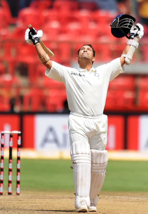 Concentrating just on Test cricket for the rest of the year, Sachin scored two grand double tons, first against Sri Lanka in Colombo and then a match winning 214 at Bangalore which helped India to pulverise the Aussies.<br><br>But with the entire nation waiting with bated breath for his 50th Test ton against the pedestrian Kiwi bowlers, Sachin failed to fire.<br><br>He, finally, scored the much-awaited century against South Africa in the Centurion Test.