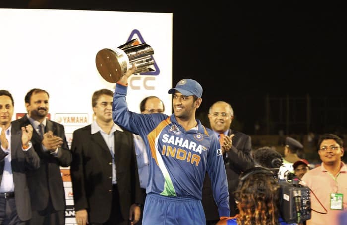 India participated in a tri-nation tournament in Bangladesh with Sri Lanka as the third team. Both the Lankans and India got better of the hosts and share a match a piece in the preliminary stage to qualify for the final where the islanders upstaged M S Dhoni's men by 6 wickets.<br><br>This was followed a 3-match series at home against South Africa. India sealed the series by winning the first 2 ODIs and went on to surrender the dead rubber to the Proteas.<br><br>Another tri-series followed with Sri Lanka and Zimbabwe in Zimbabwe. With most of the seniors rested, Team India was led in the tournament by Suresh Raina. The experiment failed miserably as the team lost to both its matches against Zimbabwe and failed to make the finals.<br><br>The biggest 50-over tournament of the year was the Asia Cup in Sri Lanka and India were looking to break a 15-year old jinx in the continental competition.<br><br>Having secured a place in the final after beating Bangladesh and Pakistan, India lost their final prelim match against Sri Lanka. Facing the same opposition in the final, India managed a total of 268 runs with a half-century from Dinesh Karthik and other useful contributions.<br><br>
But it was the bowlers who produced the star act of the night with Ashish Nehra picking up 4 wickets to help India beat Sri Lanka by 81 runs and win their 5th Asia Cup title.<br><br>A tri-series followed in Sri Lanka with New Zealand as the third team. India qualified for the final against the Lankans but could not repeat their Asia Cup performance and were handed defeat by the hosts.<br><br>India won the first match of the 3-match home series against Australia and with the next 2 matches abandoned due to rain, went on to win the series 1-0.<br><br>But sweetest moment of the year in ODIs was yet to come. With most of the senior players rested for the South Africa tour, Gautam Gambhir captained India in the 5-match series against New Zealand. The youngsters rose up to the challenge as the hosts blanked the Kiwis 5-0. Gautam Gambhir was chosen 'Man of the Series' and Yusuf Pathan finally came good in national colours with a blitzkrieg of a knock in the 4th ODI.