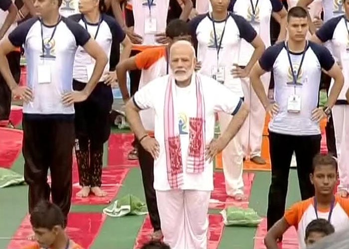 International Yoga Day 2017: PM Modi Leads The Celebrations In Lucknow