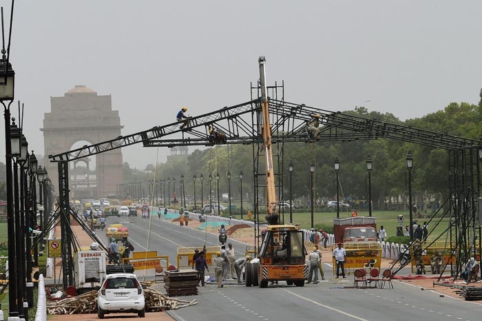 Delhi Prepares Itself for International Yoga Day