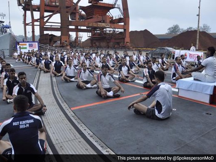 Indian Armed Forces Celebrate Yoga Day
