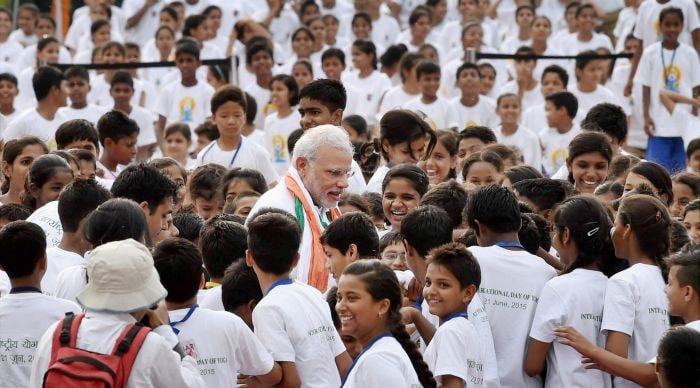 At Dawn, India Stretches Together: 10 Best Pics of Yoga Day