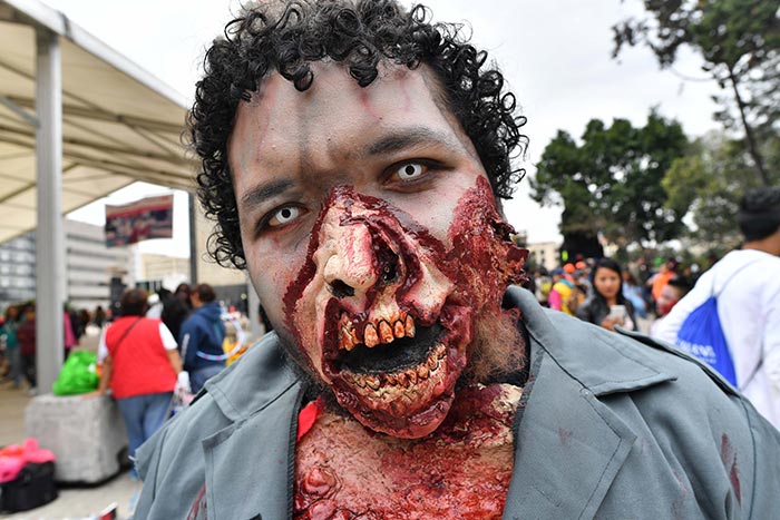 \'Zombies\' Are Out on The Streets Of Mexico