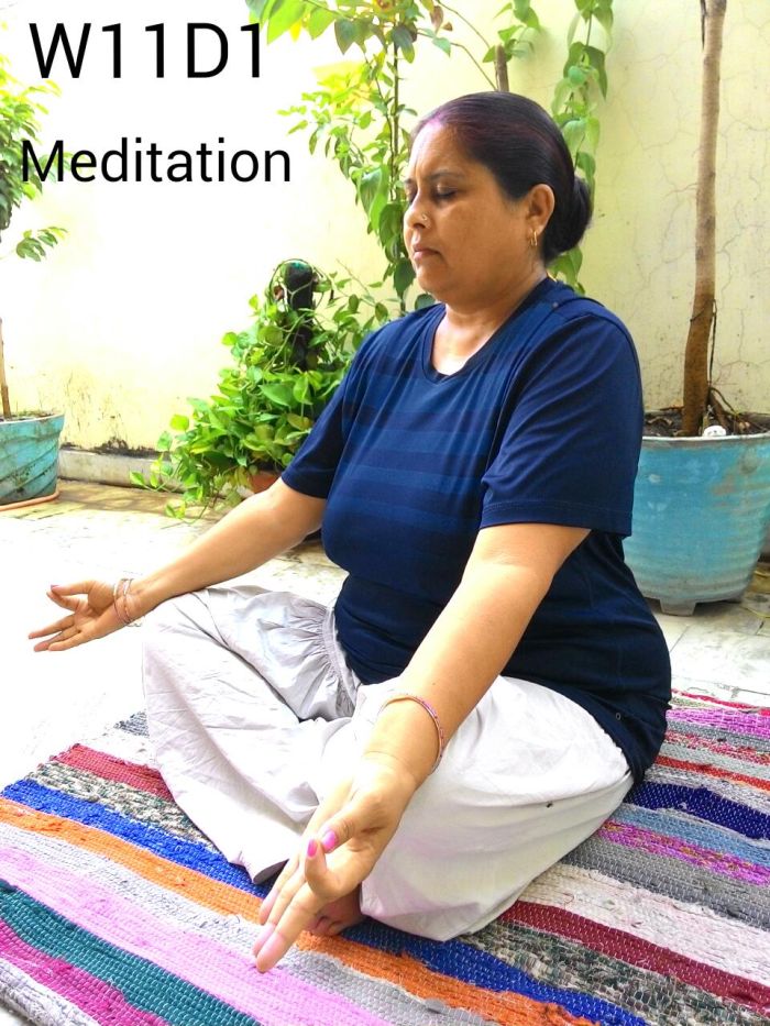 Reshma Ranjeet says, "it's a great feeling to start a new week."