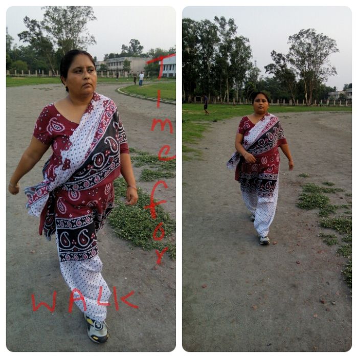 Walking is like my daily routine, I have started to feel much more active. Thank You #MyFit100Days, says Reshma Ranjeet.