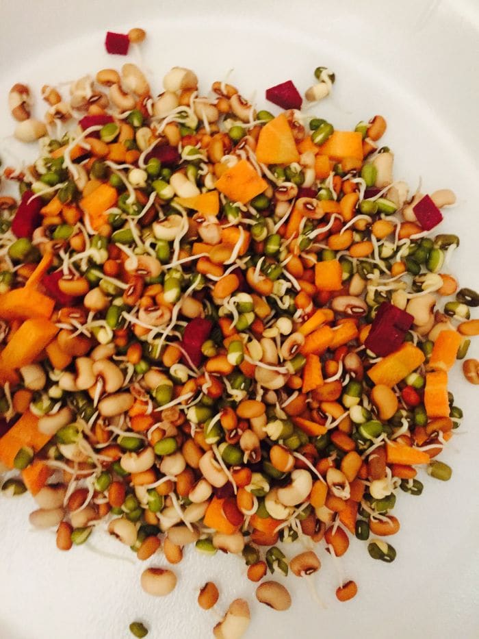 "I am eating healthy, feeling healthy. Thank you #MyFit100Days," says Anuhya.