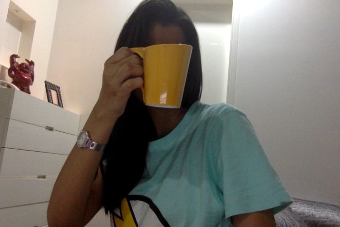Week 2 of 100 Days Fitness Challenge: "Loving my green tea," says Anuhya.