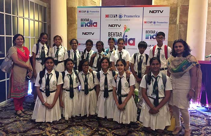 Delhi Public School Bengaluru North also attended the Convention and resgistered to take up the cause of making a positive change in India.