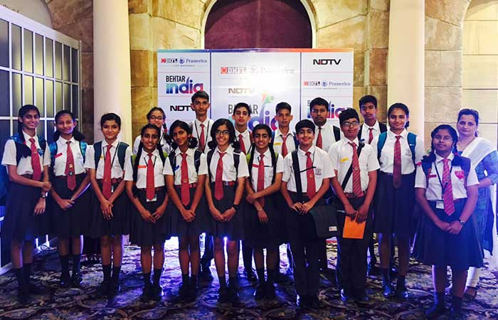 Army Public School too headed down to the campaign's CSR Convention and became part of the Behtar India movement.