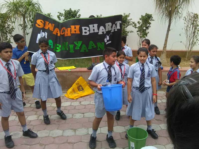 In Pics: Students Participating In Cleaning Activities To Build A Clean India