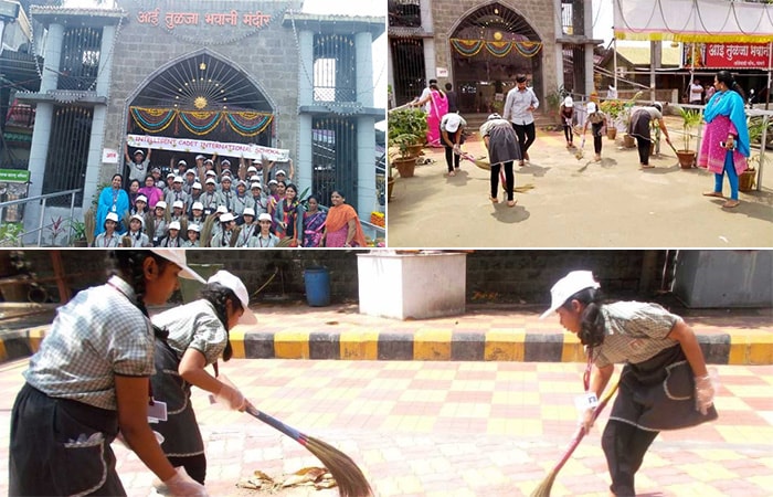 In Pics: Students Participating In Cleaning Activities To Build A Clean India
