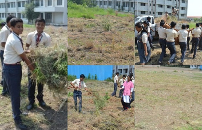 In Pics: Students Participating In Cleaning Activities To Build A Clean India