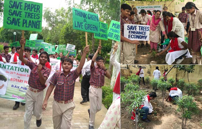 As part of the Behtar India campaign, the students of L.R.S.D.A.V Sr Secondary Model School, Abohar, Punjab, conducted a tree plantation drive and raised awareness among the people to plant more trees for a greener tomorrow.