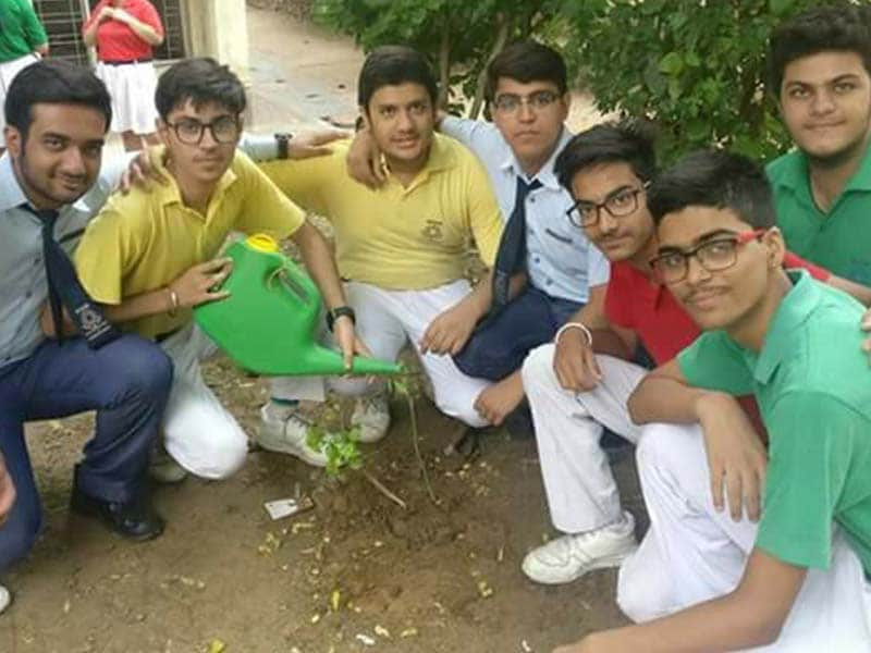 As part of the plantation drive, the students of Ryan International School were sent to a nearby Resident welfare Association to sensitise people about making India a greener place to stay. Notably, the school planted a total of 2247 saplings last year.