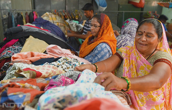 In recent years, the organisation has been involved in upcycling and reusing old clothes as a way to promote sustainability and also generate income for people with disabilities. The old clothes, like sarees or suits, which are in good condition are straight away given to girls and boys with disabilities.