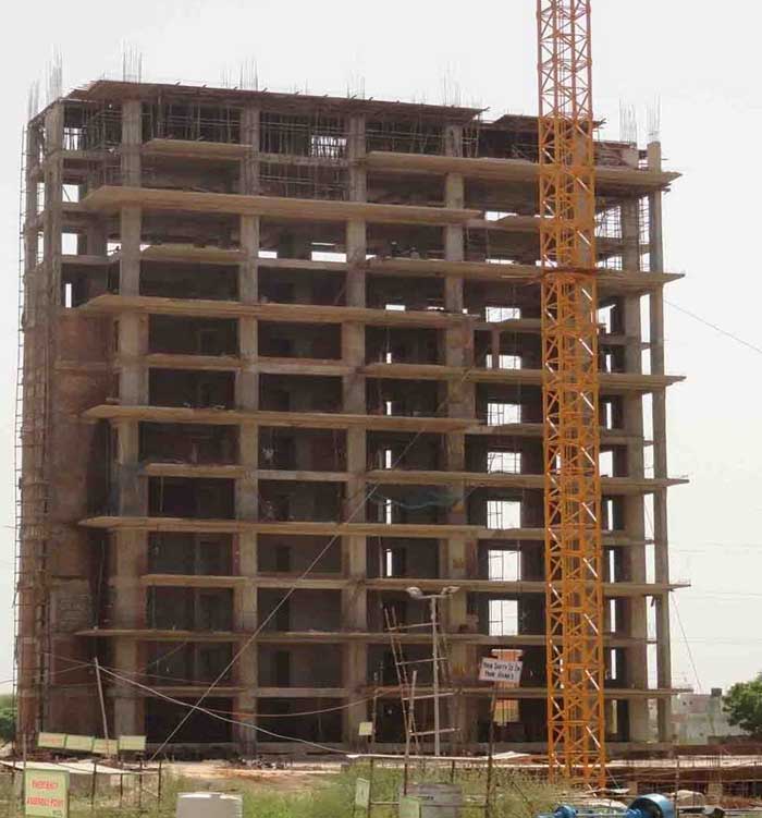 Diplomatic Greens, Phase 1, Puri Construction