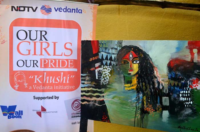 26th October saw massive rains in Kolkata, but everyone came out of their way to show their support for the "OUR GIRLS OUR PRIDE" campaign.