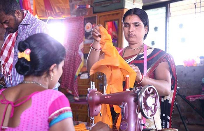 Chhotibai now aims to increase the number of sewing machines in her class and hopes to give training to more women of her village.