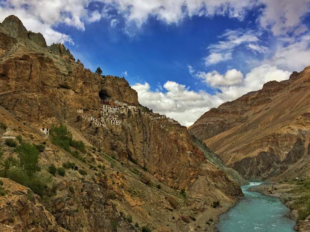 Photo : Lighting The Himalayas Team Powers Up Phugtal Monastery