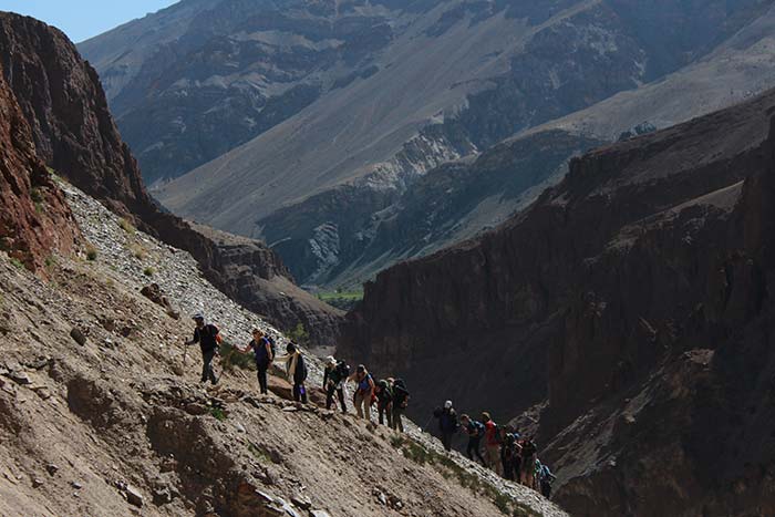 Lighting The Himalayas Team Treks To Phugtal Monastery