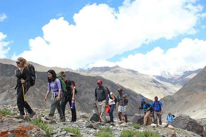 Lighting The Himalayas Team Treks To Phugtal Monastery