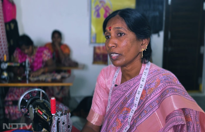 Similarly, Balamani, one of the super achievers of the Usha Silai program, trains other women in sewing and prepares them to be self-employed at her Usha Silai School in Jadcherla, Telangana. What is astounding, is the pace and the scale at which Balamani has formed a community of her own, by training more than 340 women, who can potentially employ many other women, establishing a network of artisans and women proficient in more than sewing and embroidery.