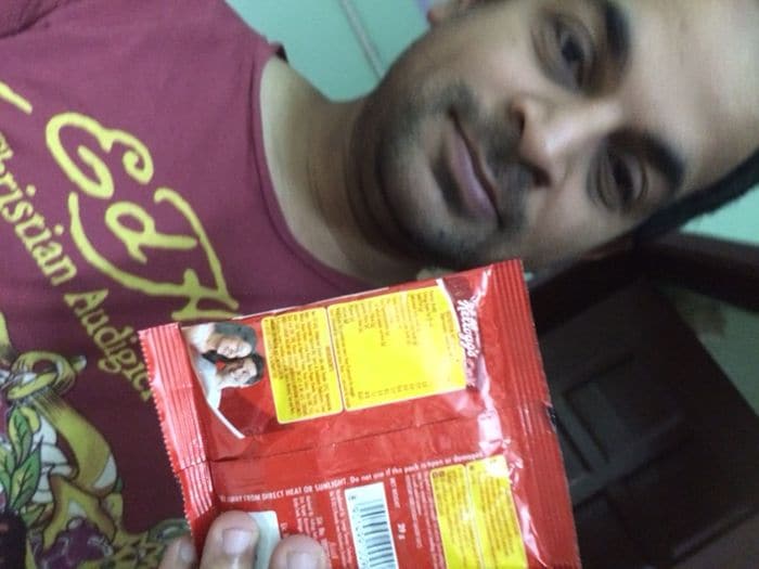 Naveen Kumar making an informed decision. "I always check food labels now before I consume it," says Naveen Kumar.